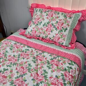 Matilda Jane Twin Quilt Sham and Bag Rare HTF Brilliant Daydream Pattern